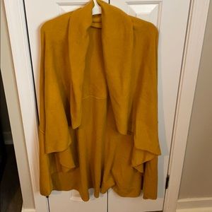 Anthropologie Mustard Sweater